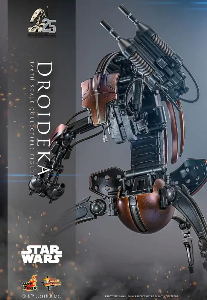 Star Wars Episode I Movie Masterpiece akcijska figura 1/6 Droideka 27 cm fotografija izdelka