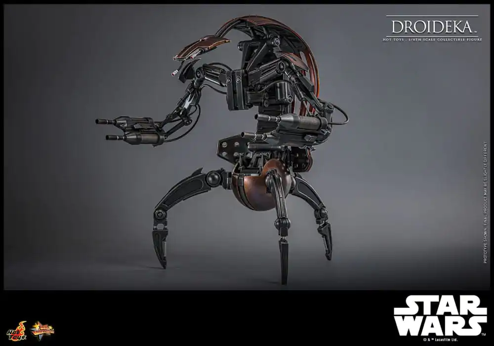 Star Wars Episode I Movie Masterpiece akcijska figura 1/6 Droideka 27 cm fotografija izdelka