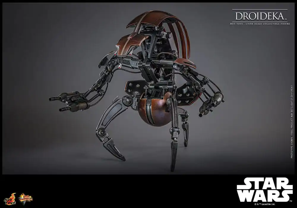 Star Wars Episode I Movie Masterpiece akcijska figura 1/6 Droideka 27 cm fotografija izdelka