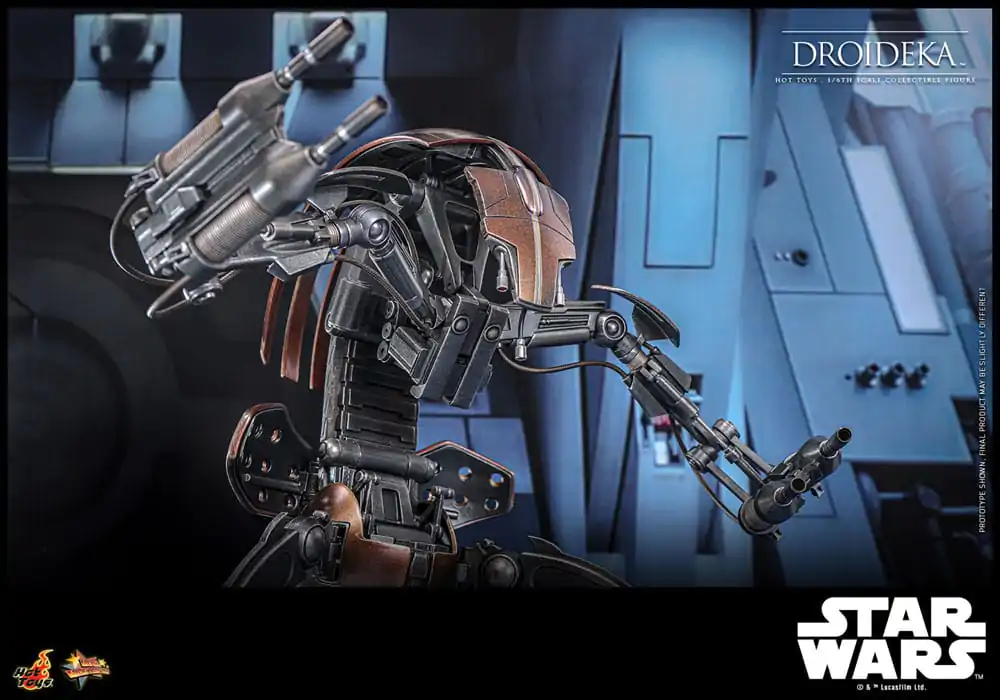 Star Wars Episode I Movie Masterpiece akcijska figura 1/6 Droideka 27 cm fotografija izdelka