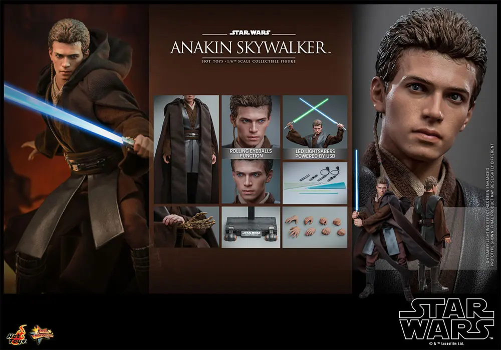 Star Wars: Episode II Akcijska figura 1/6 Anakin Skywalker 31 cm fotografija izdelka