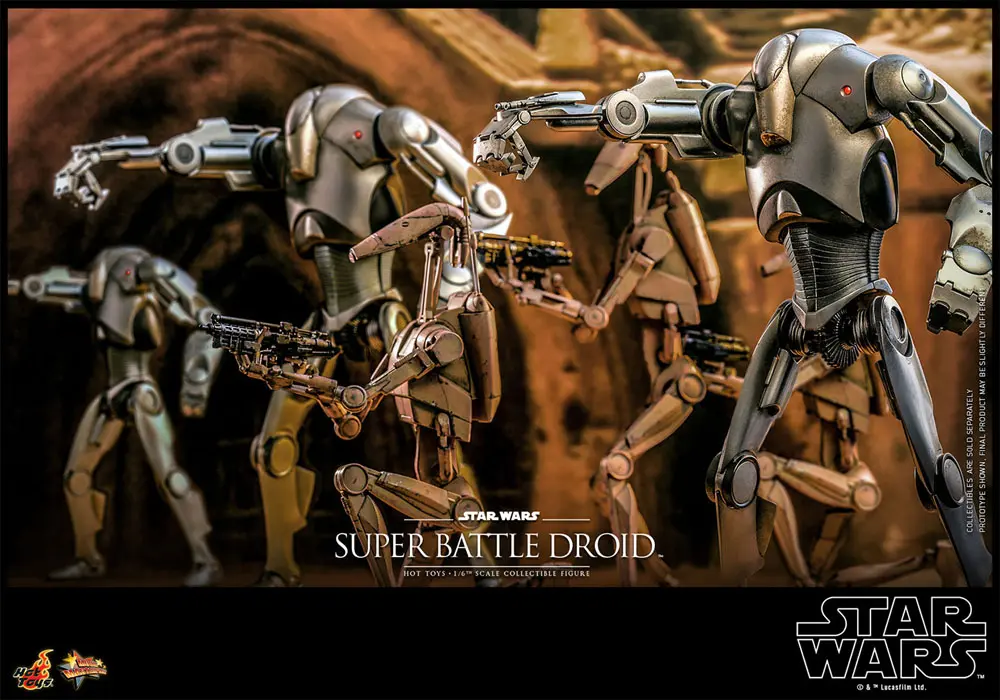Star Wars: Episode II 1/6 Figura Super Battle Droid 32 cm fotografija izdelka