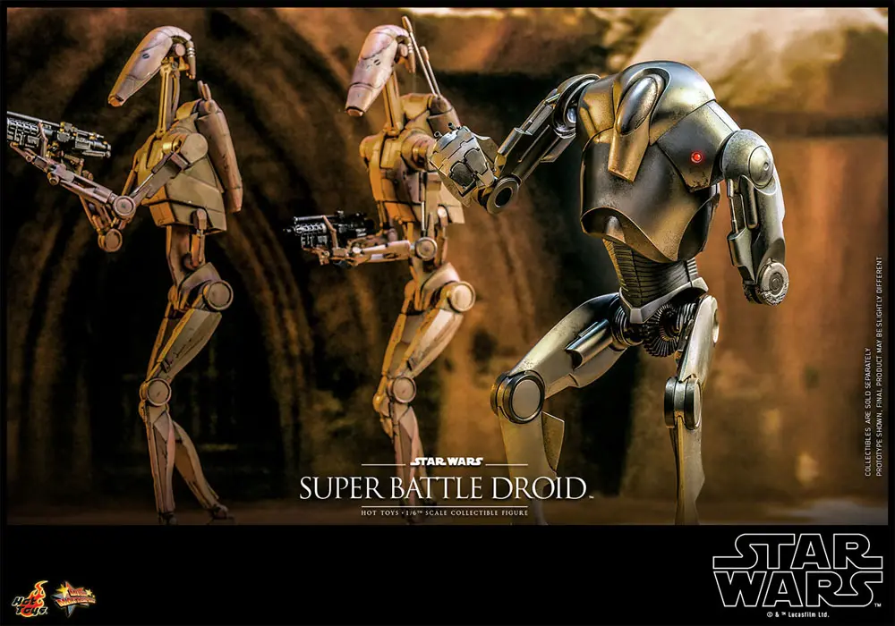 Star Wars: Episode II 1/6 Figura Super Battle Droid 32 cm fotografija izdelka