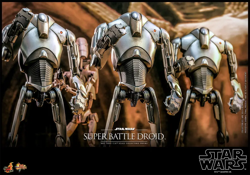 Star Wars: Episode II 1/6 Figura Super Battle Droid 32 cm fotografija izdelka