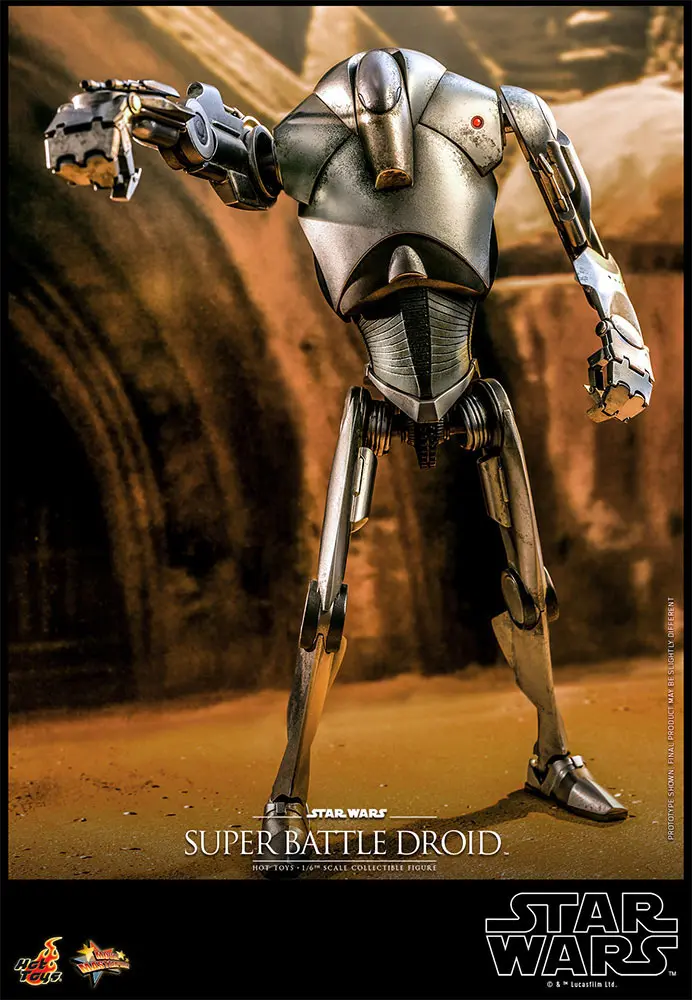 Star Wars: Episode II 1/6 Figura Super Battle Droid 32 cm fotografija izdelka