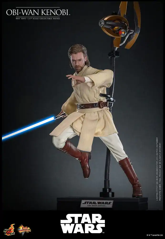 Star Wars: Episode II - Attack of the Clones Akcijska Figura 1/6 Obi-Wan Kenobi 31 cm fotografija izdelka