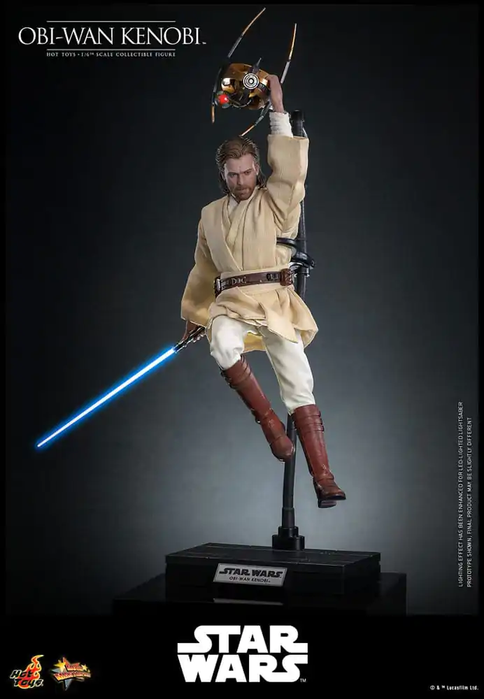 Star Wars: Episode II - Attack of the Clones Akcijska Figura 1/6 Obi-Wan Kenobi 31 cm fotografija izdelka