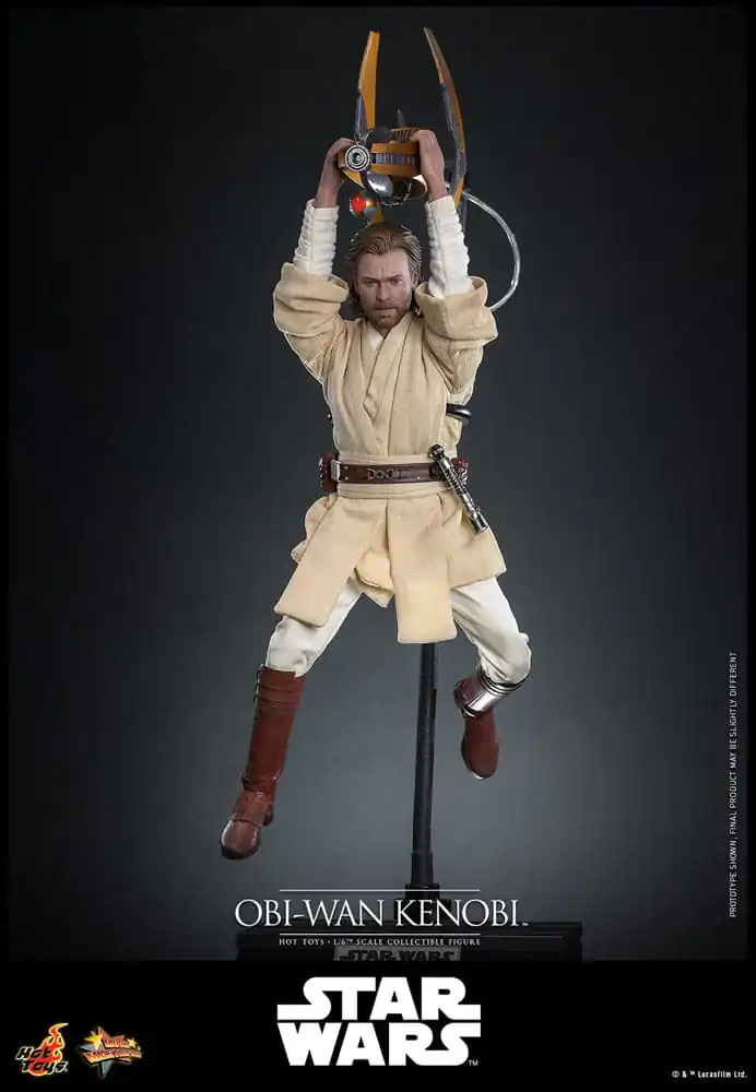 Star Wars: Episode II - Attack of the Clones Akcijska Figura 1/6 Obi-Wan Kenobi 31 cm fotografija izdelka