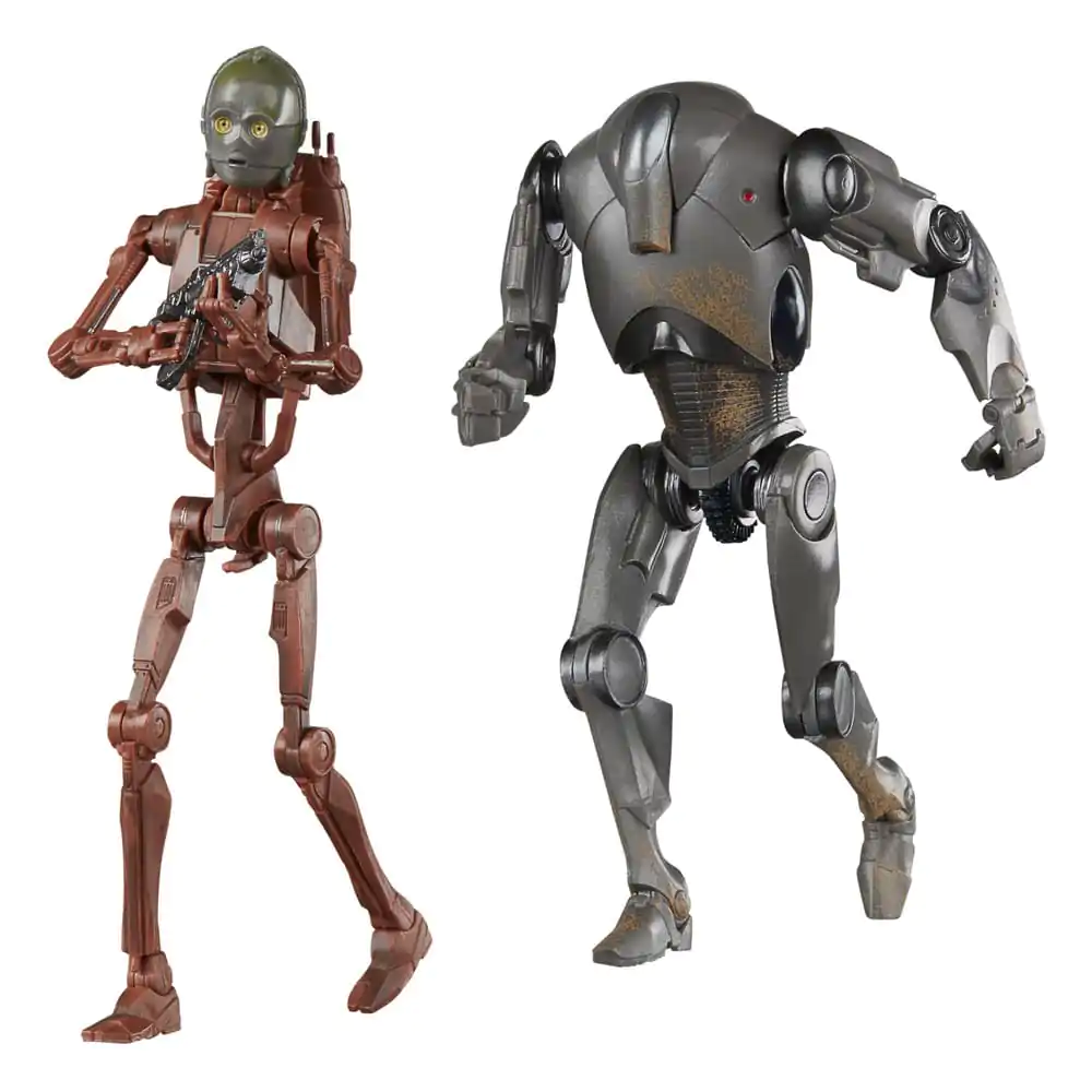 Star Wars Episode II Black Series akcijska figura 2-pack C-3PO (B1 Battle Droid Body) & Super Battle Droid 15 cm fotografija izdelka