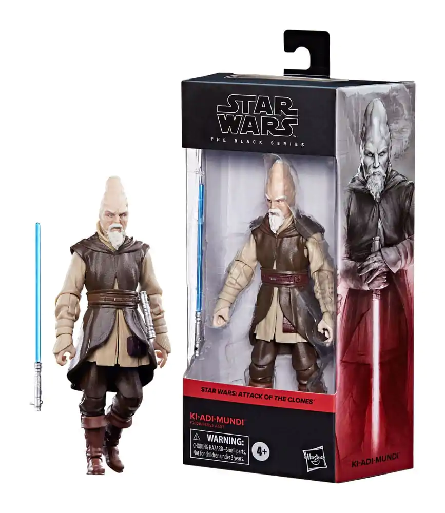 Star Wars Episode II Black Series akcijska figura Ki-Adi-Mundi 15 cm fotografija izdelka