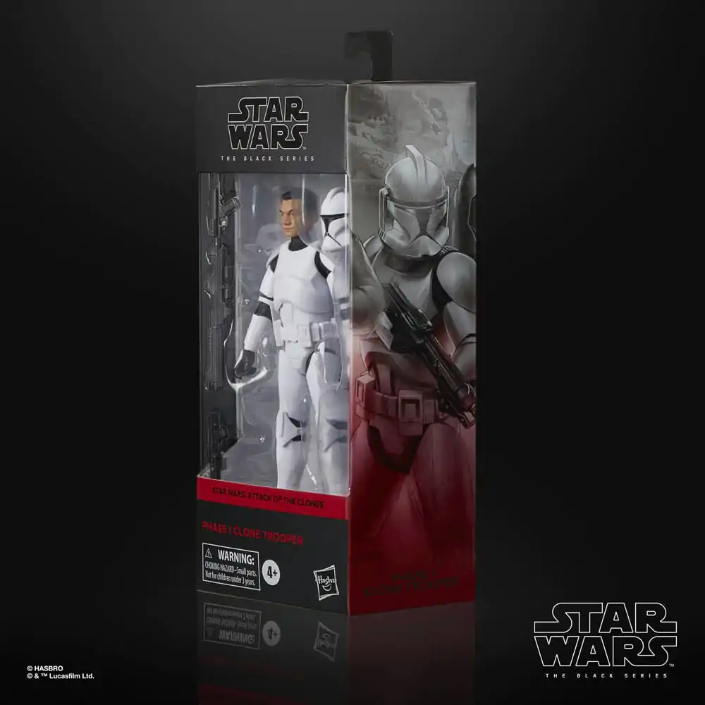 Star Wars Episode II Black Series akcijska figura Phase I Clone Trooper 15 cm fotografija izdelka