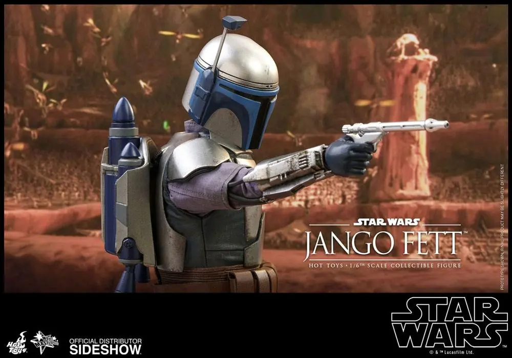 Star Wars Episode II Movie Masterpiece akcijska figura 1/6 Jango Fett 30 cm fotografija izdelka