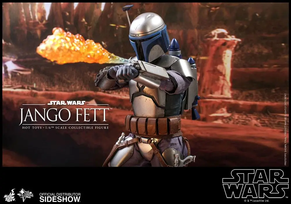 Star Wars Episode II Movie Masterpiece akcijska figura 1/6 Jango Fett 30 cm fotografija izdelka