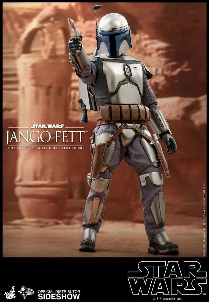 Star Wars Episode II Movie Masterpiece akcijska figura 1/6 Jango Fett 30 cm fotografija izdelka