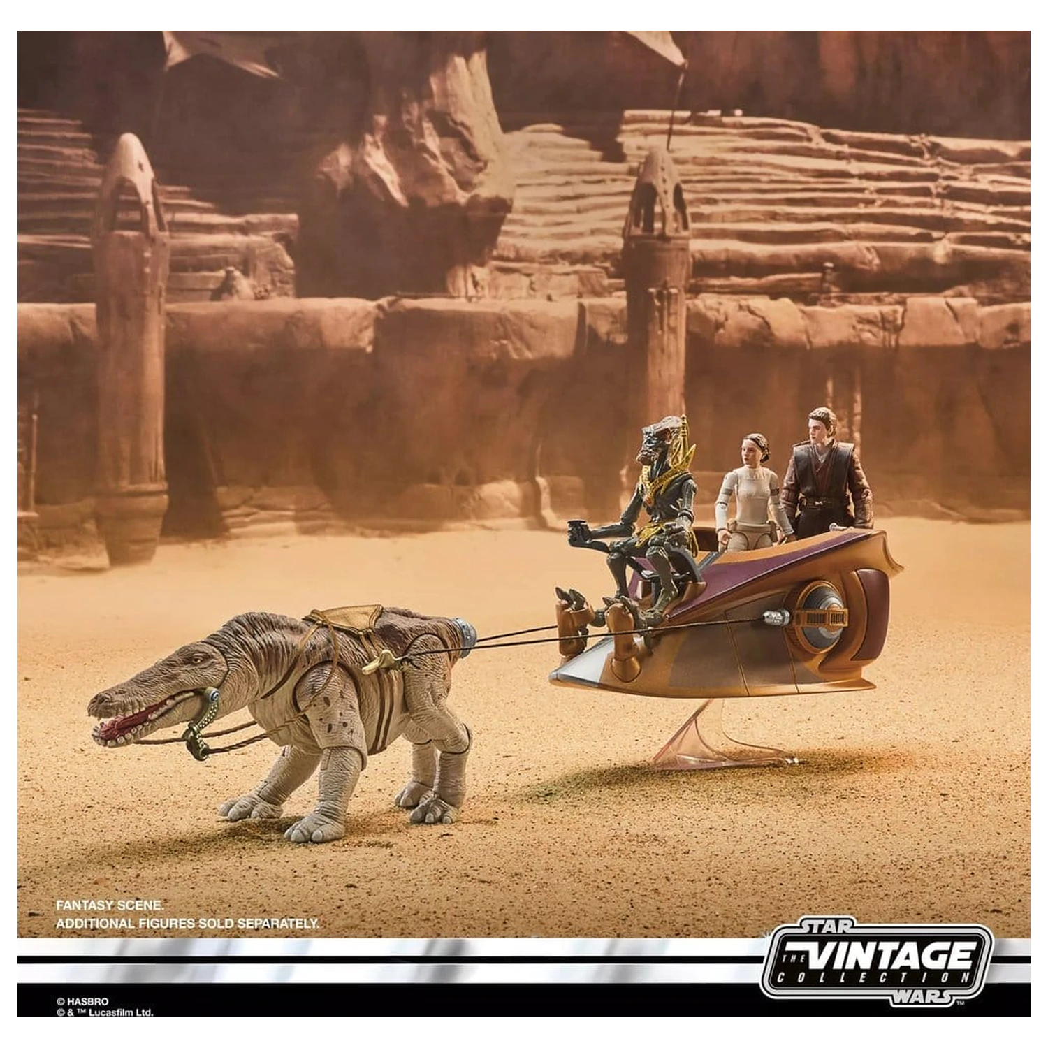 Star Wars Episode II Vintage Collection akcijska figura 2-paket Orray & Geonosian Picador 10 cm fotografija izdelka
