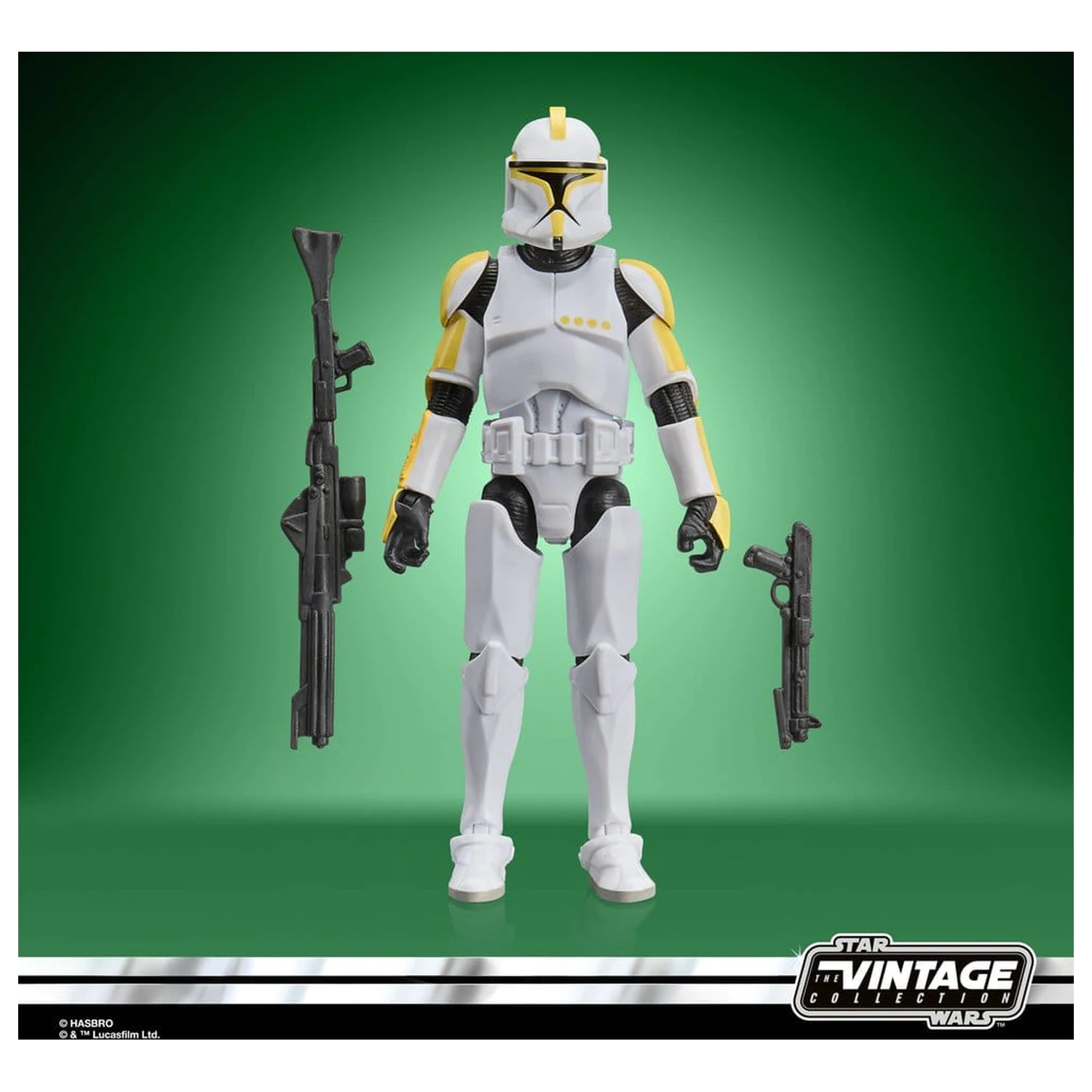 Star Wars Episode II Vintage Collection akcijska figura Clone Trooper Commander 10 cm fotografija izdelka