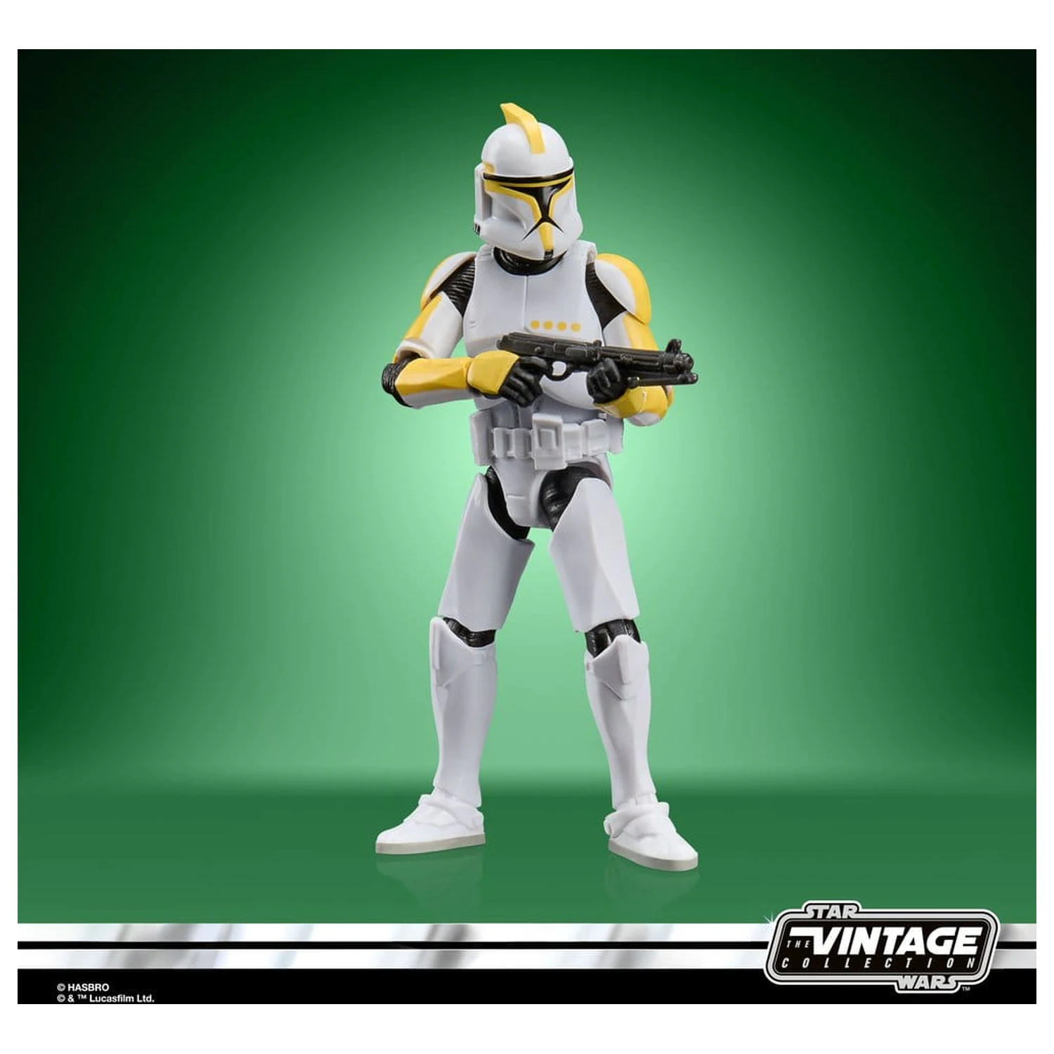 Star Wars Episode II Vintage Collection akcijska figura Clone Trooper Commander 10 cm fotografija izdelka