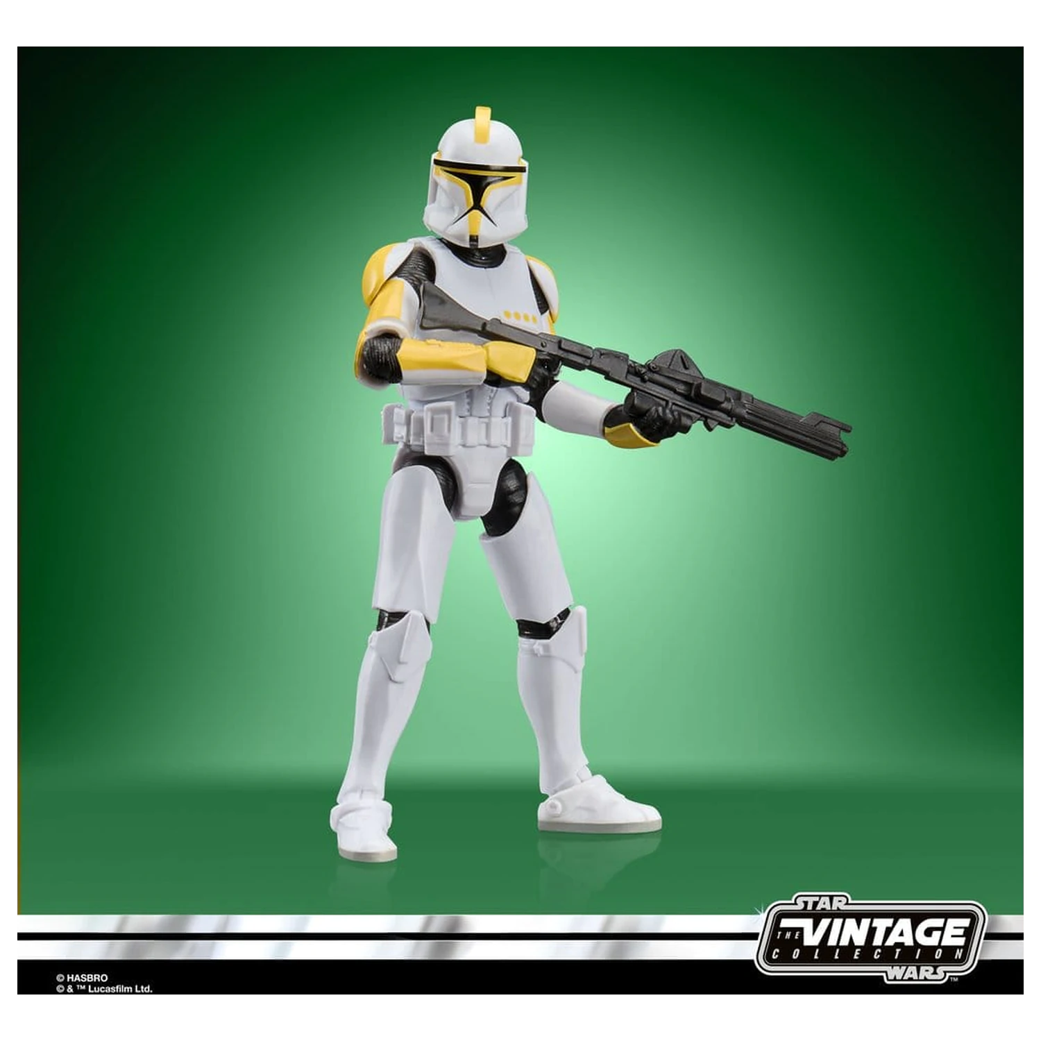 Star Wars Episode II Vintage Collection akcijska figura Clone Trooper Commander 10 cm fotografija izdelka