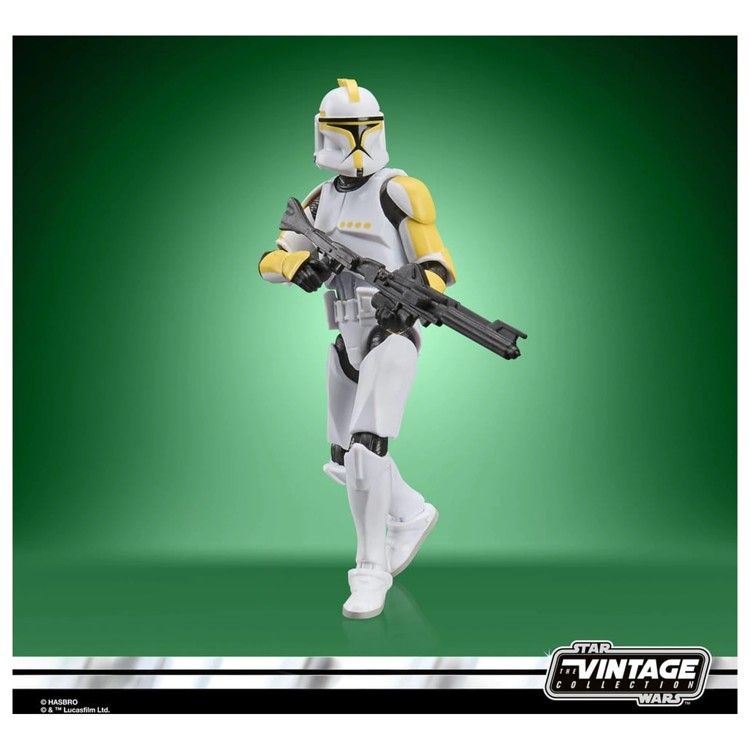 Star Wars Episode II Vintage Collection akcijska figura Clone Trooper Commander 10 cm fotografija izdelka