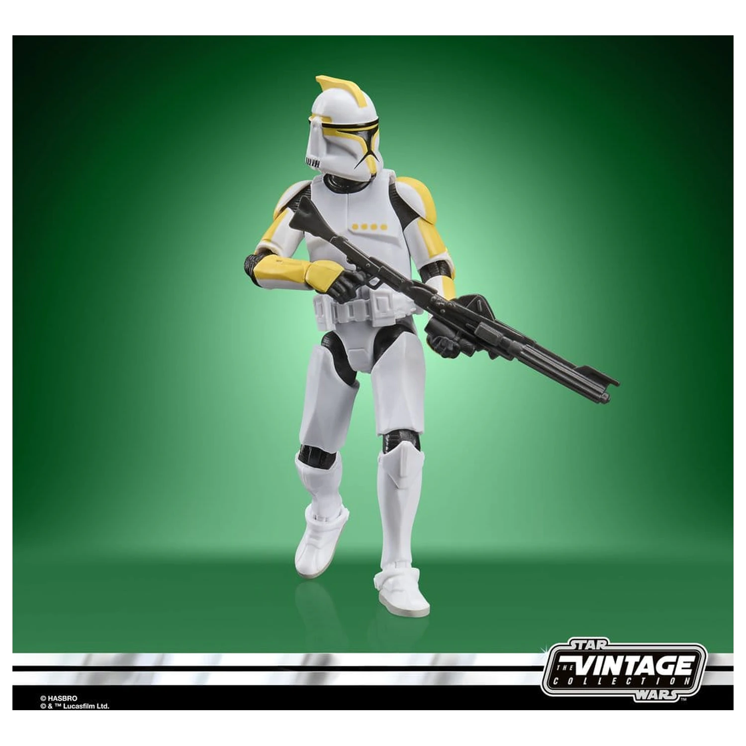 Star Wars Episode II Vintage Collection akcijska figura Clone Trooper Commander 10 cm fotografija izdelka