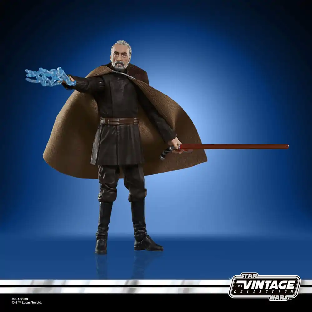 Star Wars Episode II Vintage Collection Akcijska Figura Grof Dooku 10 cm fotografija izdelka