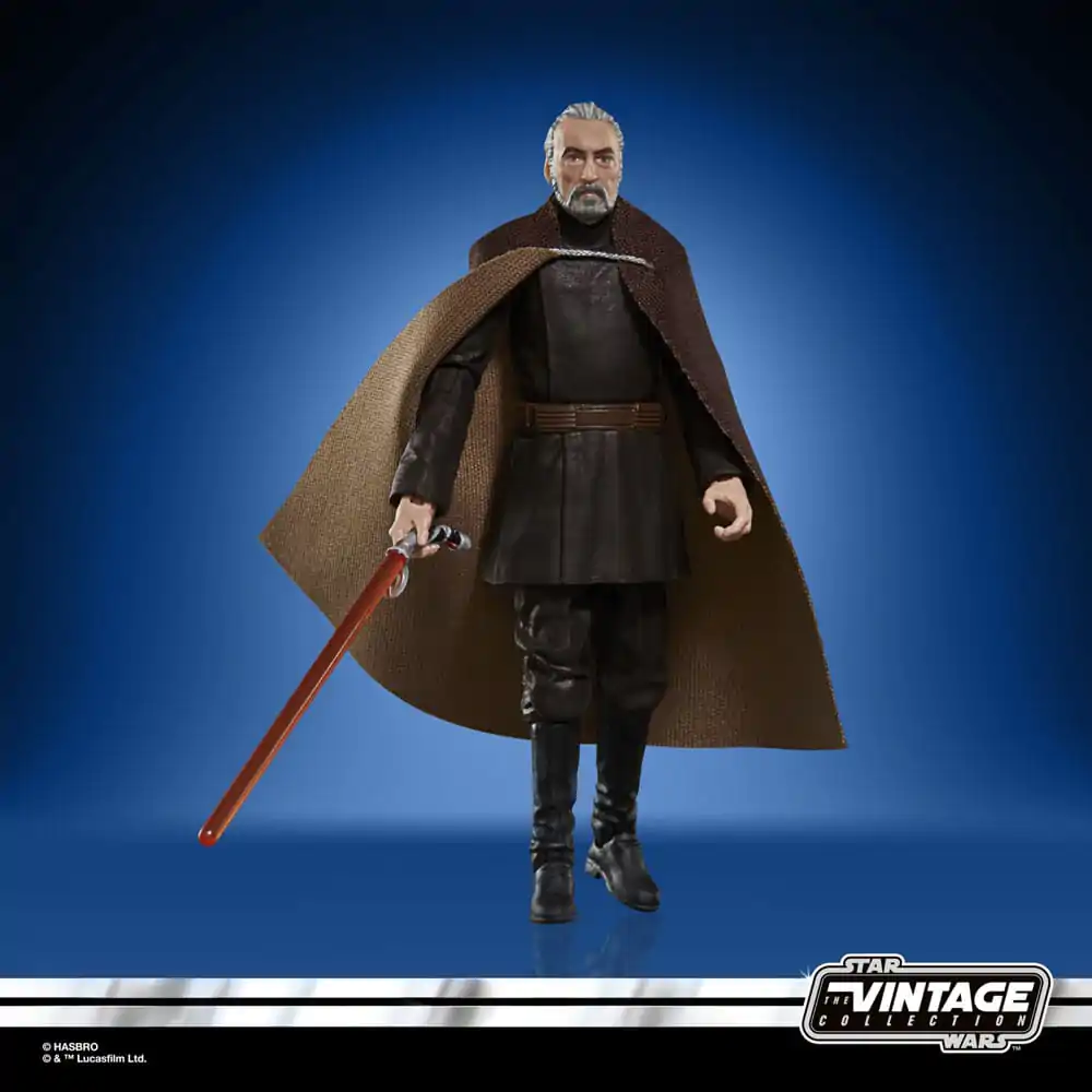 Star Wars Episode II Vintage Collection Akcijska Figura Grof Dooku 10 cm fotografija izdelka