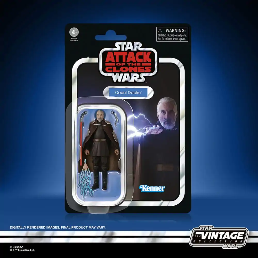 Star Wars Episode II Vintage Collection Akcijska Figura Grof Dooku 10 cm fotografija izdelka