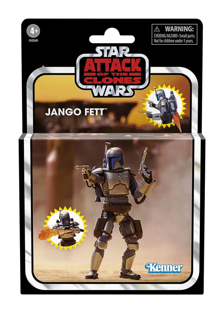 Star Wars Episode II Vintage Collection akcijska figura Jango Fett 10 cm fotografija izdelka