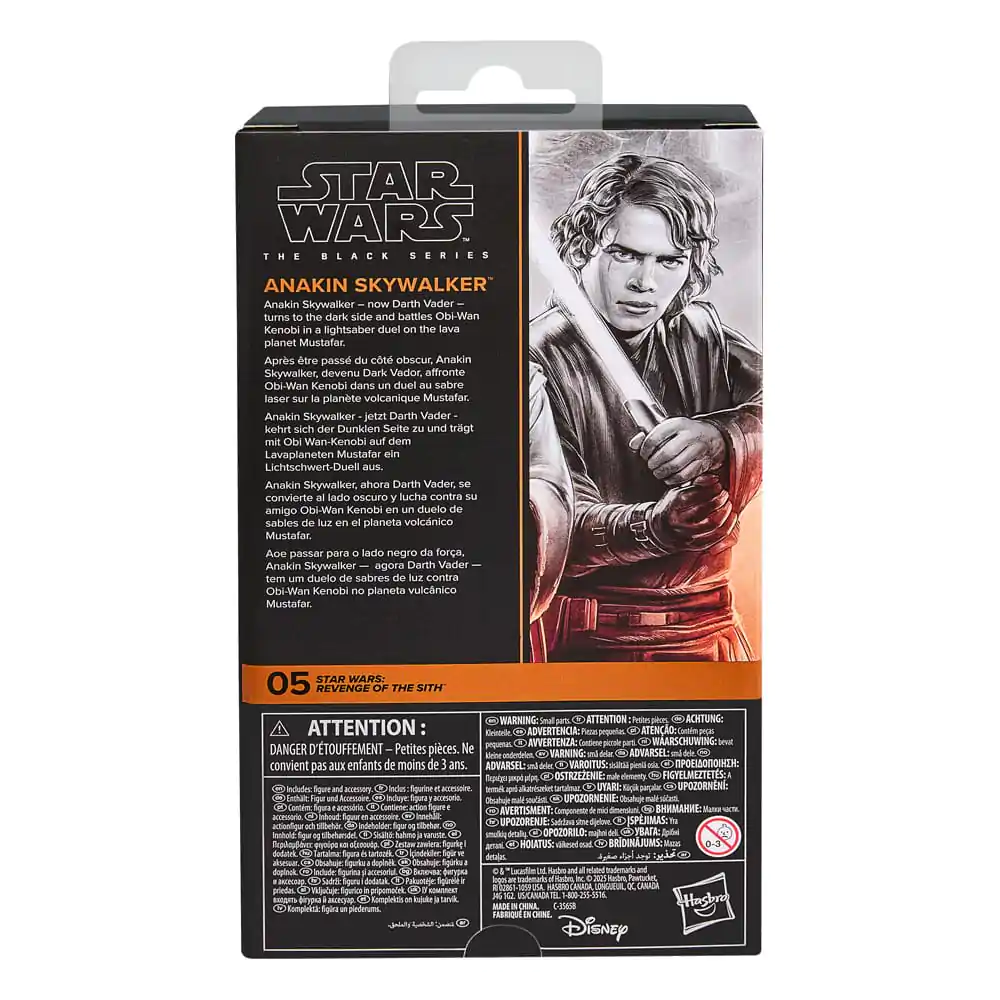 Star Wars Episode III Black Series Figurica Anakin Skywalker 15 cm fotografija izdelka