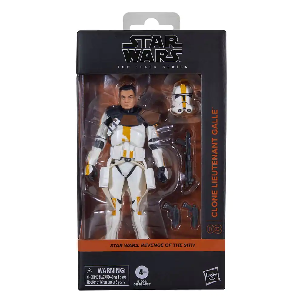 Star Wars Episode III Black Series Akcijska figura Clone Lieutenant Galle 15 cm fotografija izdelka