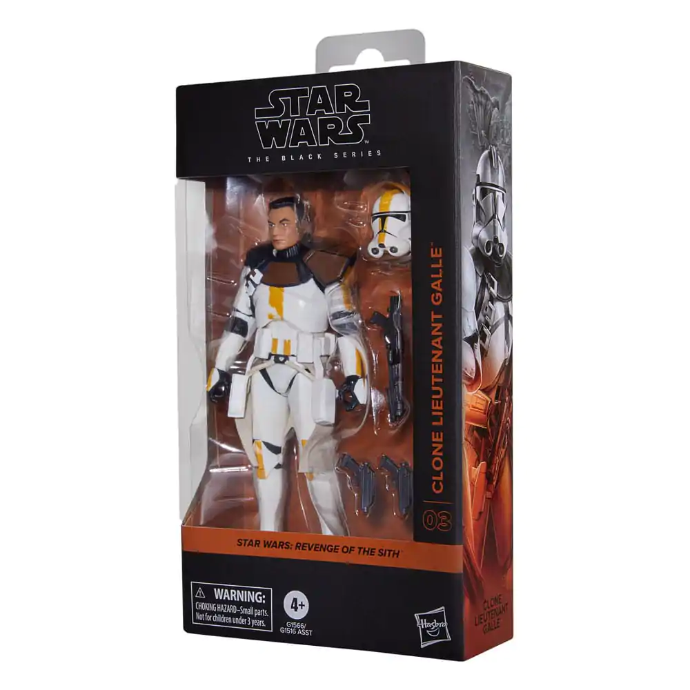 Star Wars Episode III Black Series Akcijska figura Clone Lieutenant Galle 15 cm fotografija izdelka