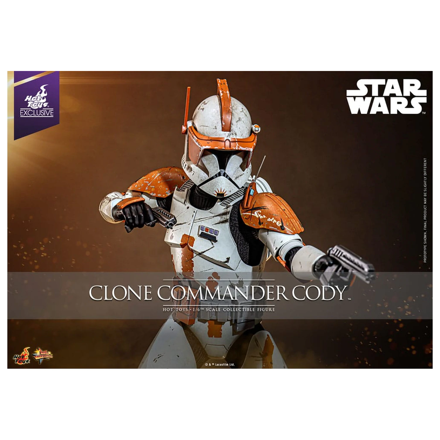 Star Wars: Episode III - Revenge of the Sith akcijska figura 1/6 Clone Commander Cody 30 cm fotografija izdelka