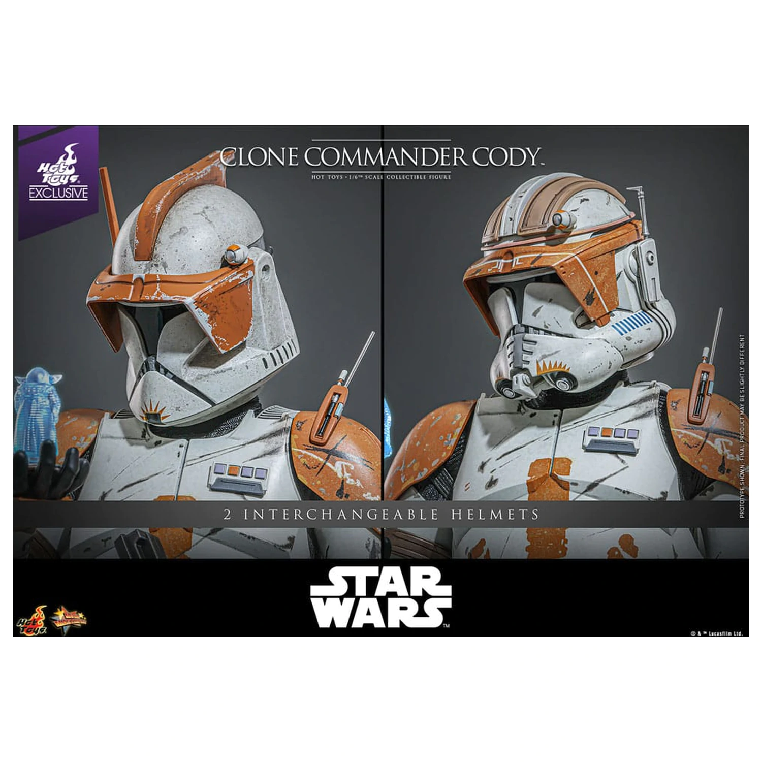 Star Wars: Episode III - Revenge of the Sith akcijska figura 1/6 Clone Commander Cody 30 cm fotografija izdelka