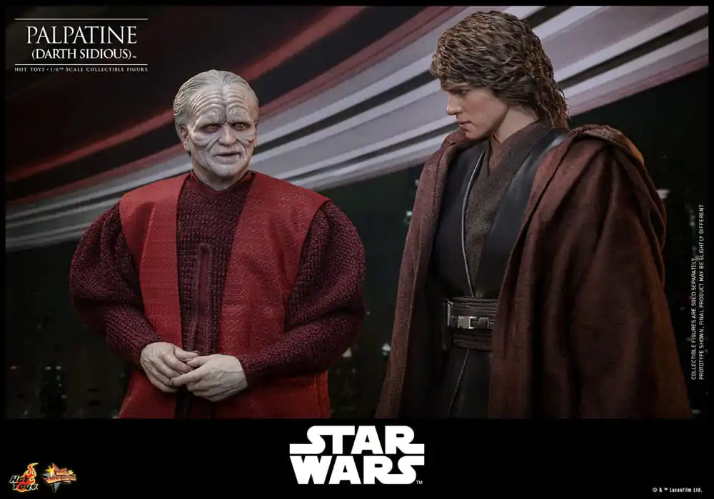 Star Wars: Episode III - Revenge of the Sith akcijska figura 1/6 Palpatine (Darth Sidious) 29 cm fotografija izdelka