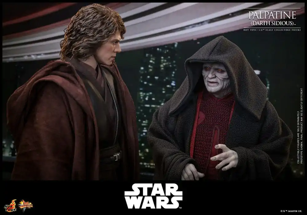 Star Wars: Episode III - Revenge of the Sith akcijska figura 1/6 Palpatine (Darth Sidious) 29 cm fotografija izdelka