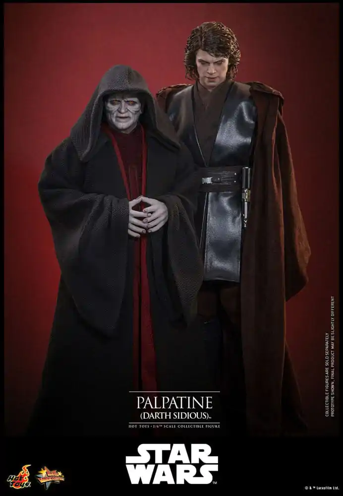 Star Wars: Episode III - Revenge of the Sith akcijska figura 1/6 Palpatine (Darth Sidious) 29 cm fotografija izdelka