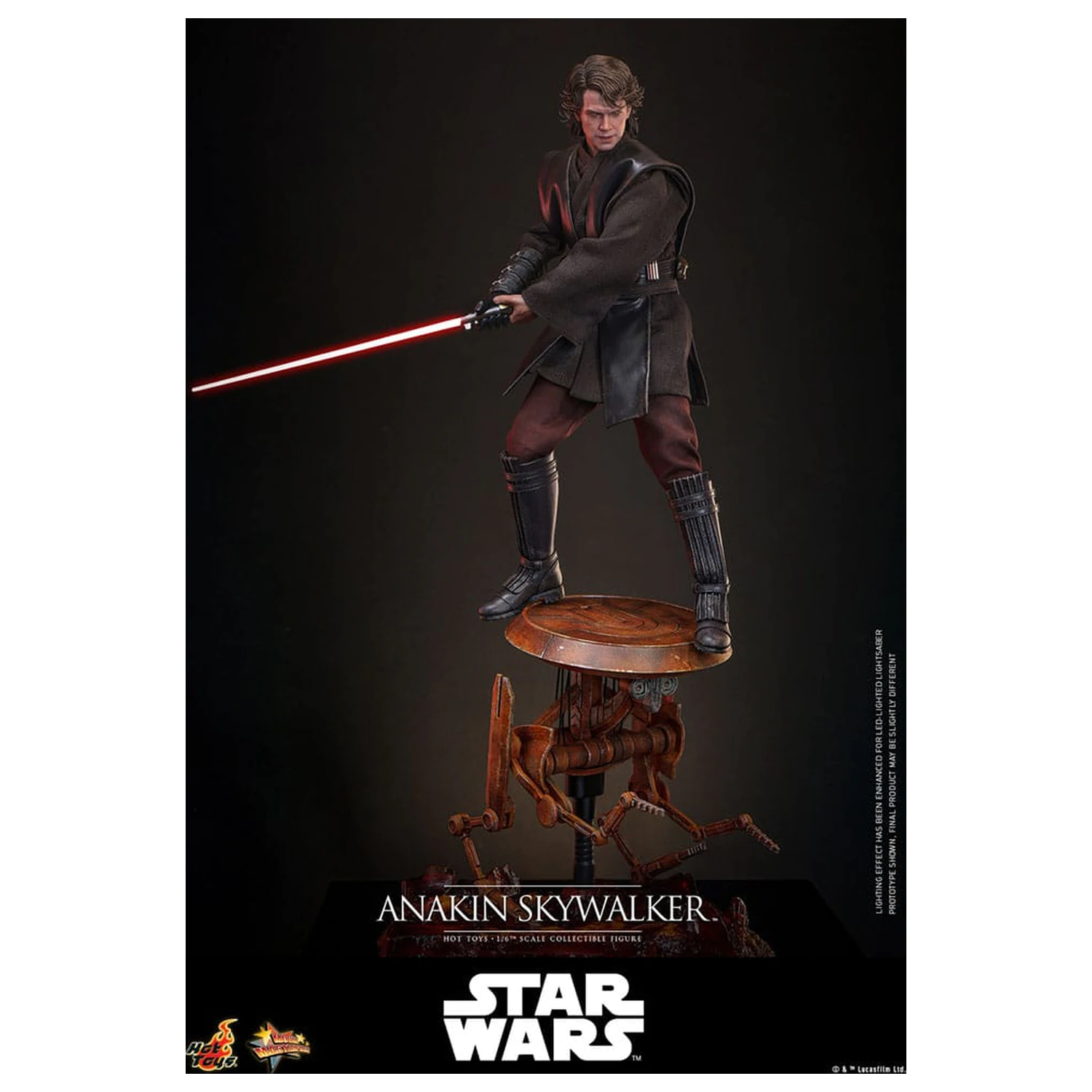 Star Wars: Episode III - Revenge of the Sith Movie Masterpiece akcijska figura 1/6 Anakin Skywalker 31 cm fotografija izdelka