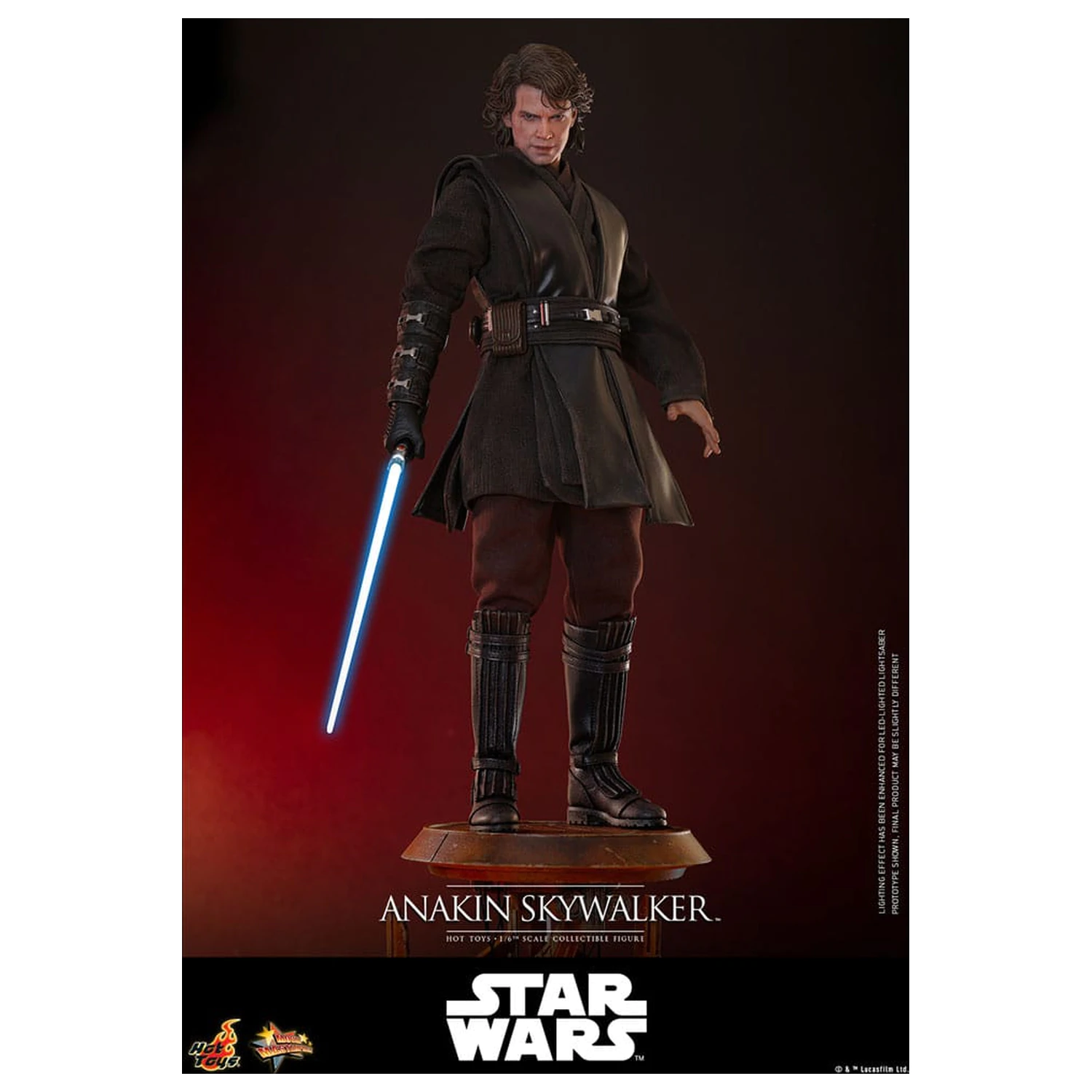 Star Wars: Episode III - Revenge of the Sith Movie Masterpiece akcijska figura 1/6 Anakin Skywalker 31 cm fotografija izdelka