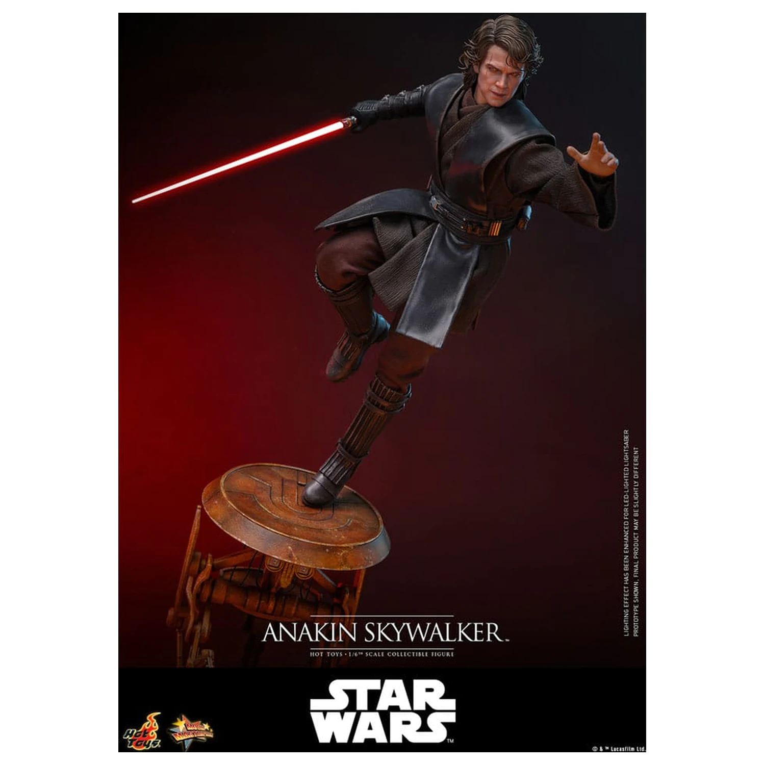 Star Wars: Episode III - Revenge of the Sith Movie Masterpiece akcijska figura 1/6 Anakin Skywalker 31 cm fotografija izdelka