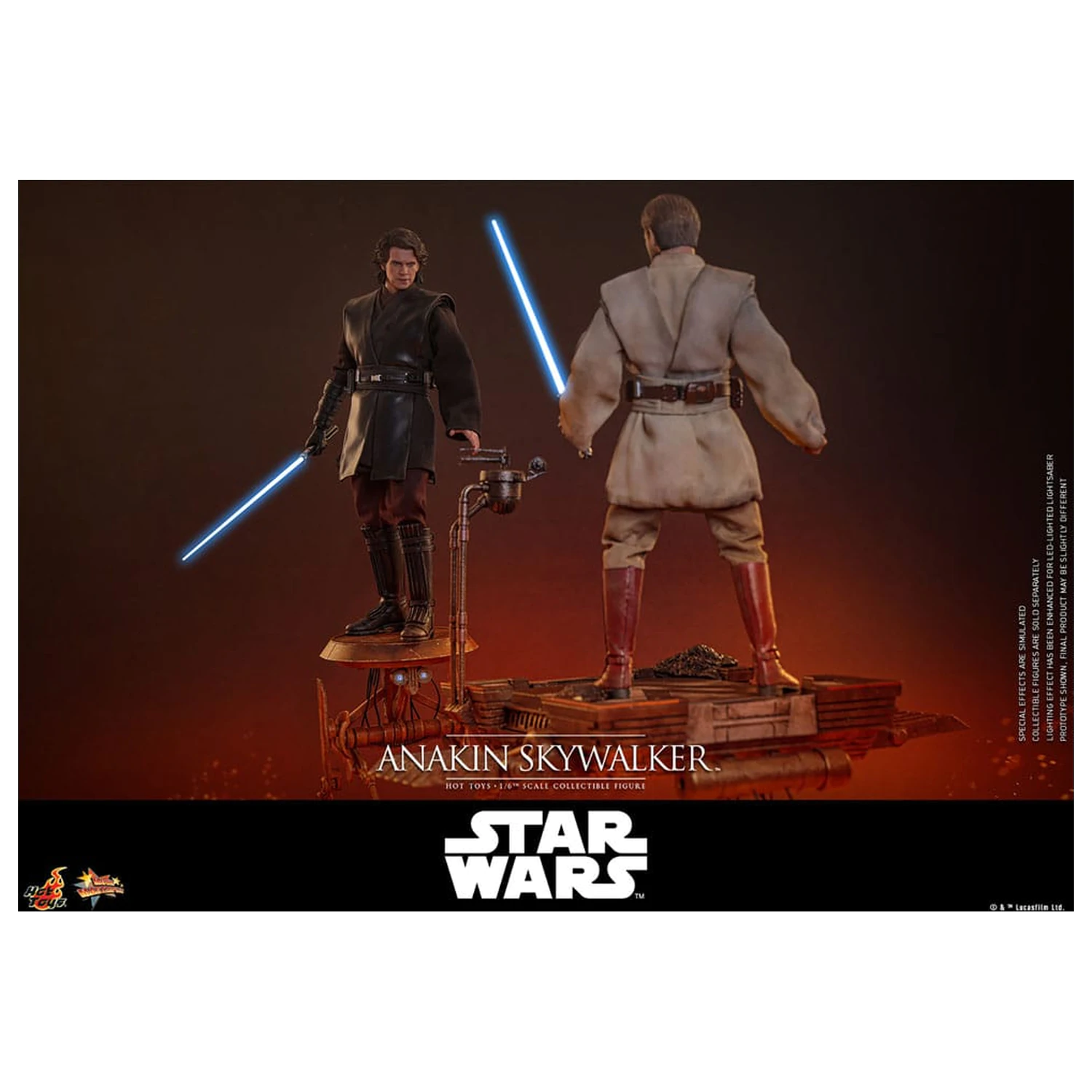Star Wars: Episode III - Revenge of the Sith Movie Masterpiece akcijska figura 1/6 Anakin Skywalker 31 cm fotografija izdelka
