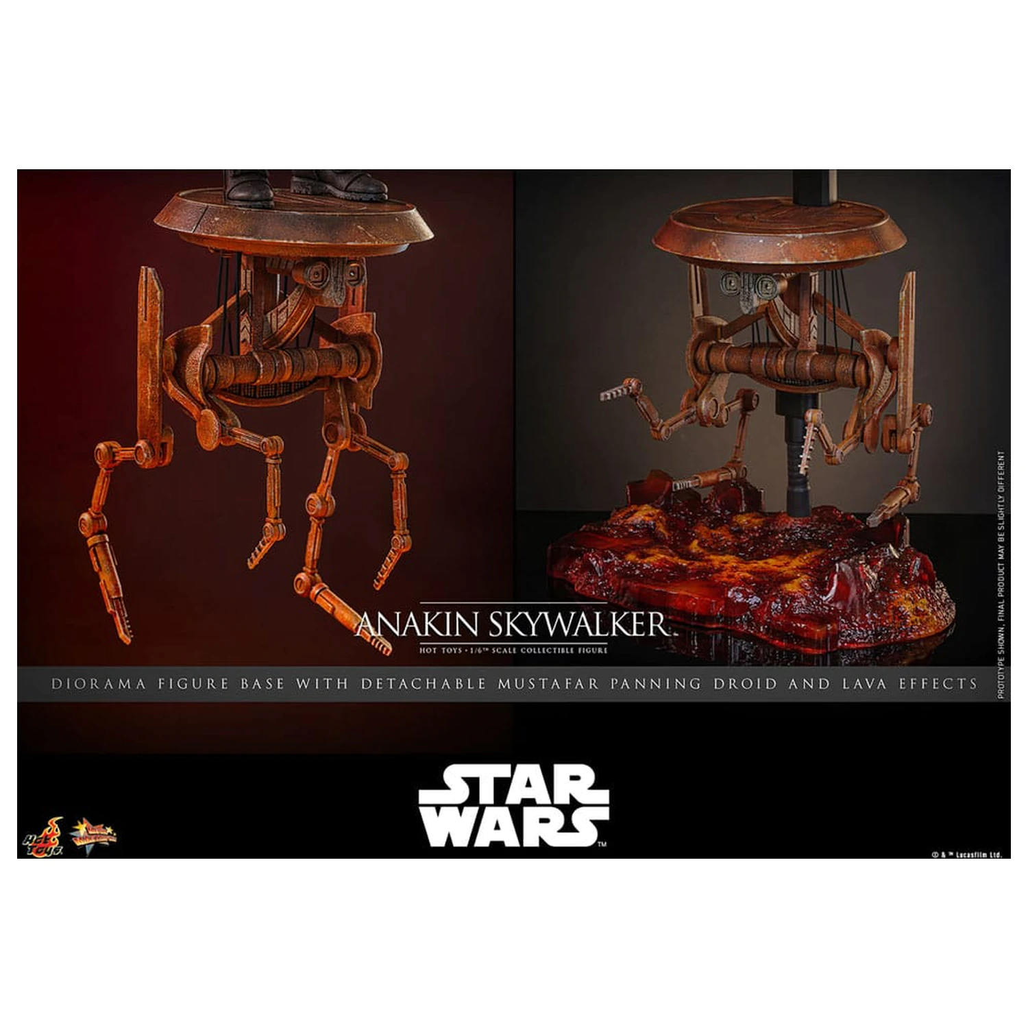 Star Wars: Episode III - Revenge of the Sith Movie Masterpiece akcijska figura 1/6 Anakin Skywalker 31 cm fotografija izdelka