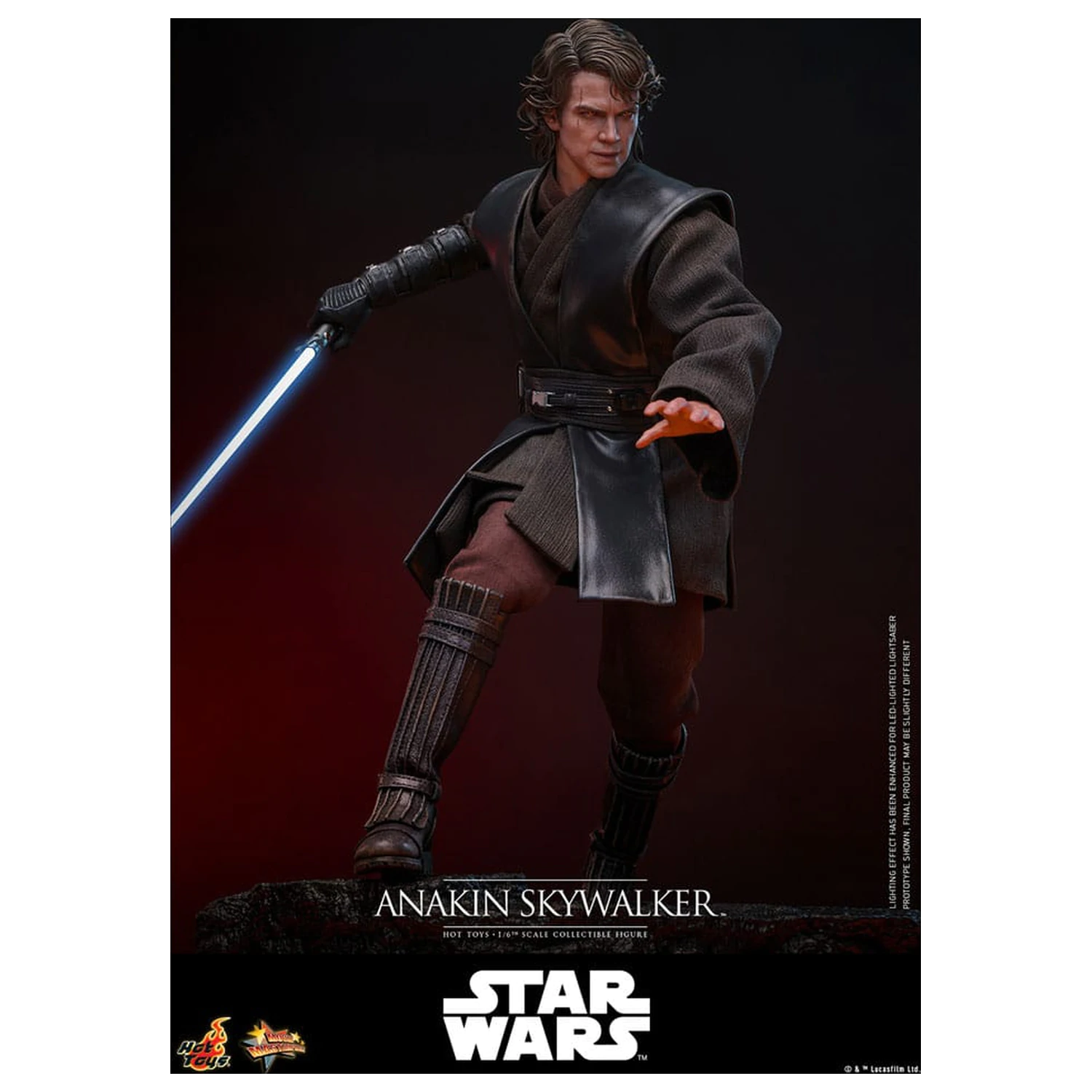 Star Wars: Episode III - Revenge of the Sith Movie Masterpiece akcijska figura 1/6 Anakin Skywalker 31 cm fotografija izdelka