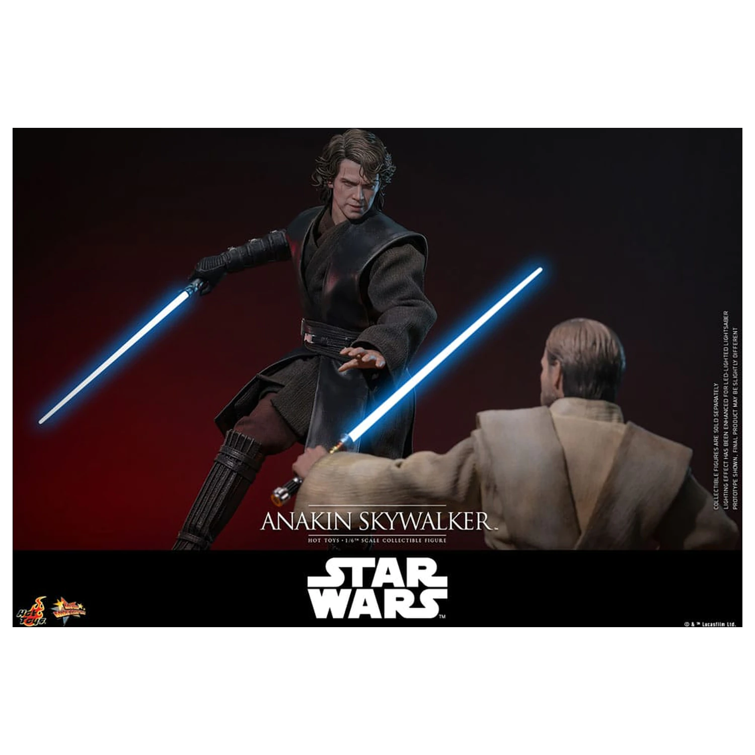 Star Wars: Episode III - Revenge of the Sith Movie Masterpiece akcijska figura 1/6 Anakin Skywalker 31 cm fotografija izdelka