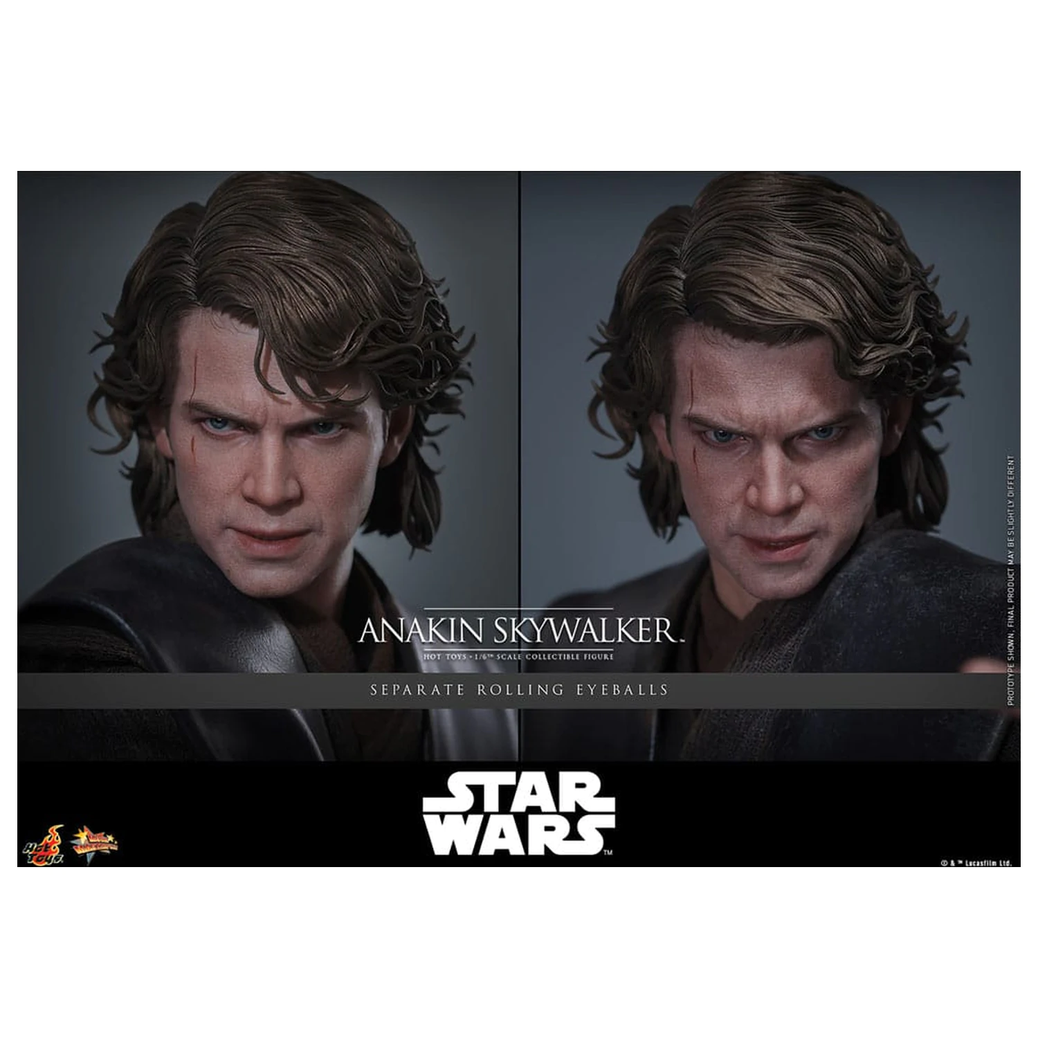Star Wars: Episode III - Revenge of the Sith Movie Masterpiece akcijska figura 1/6 Anakin Skywalker 31 cm fotografija izdelka