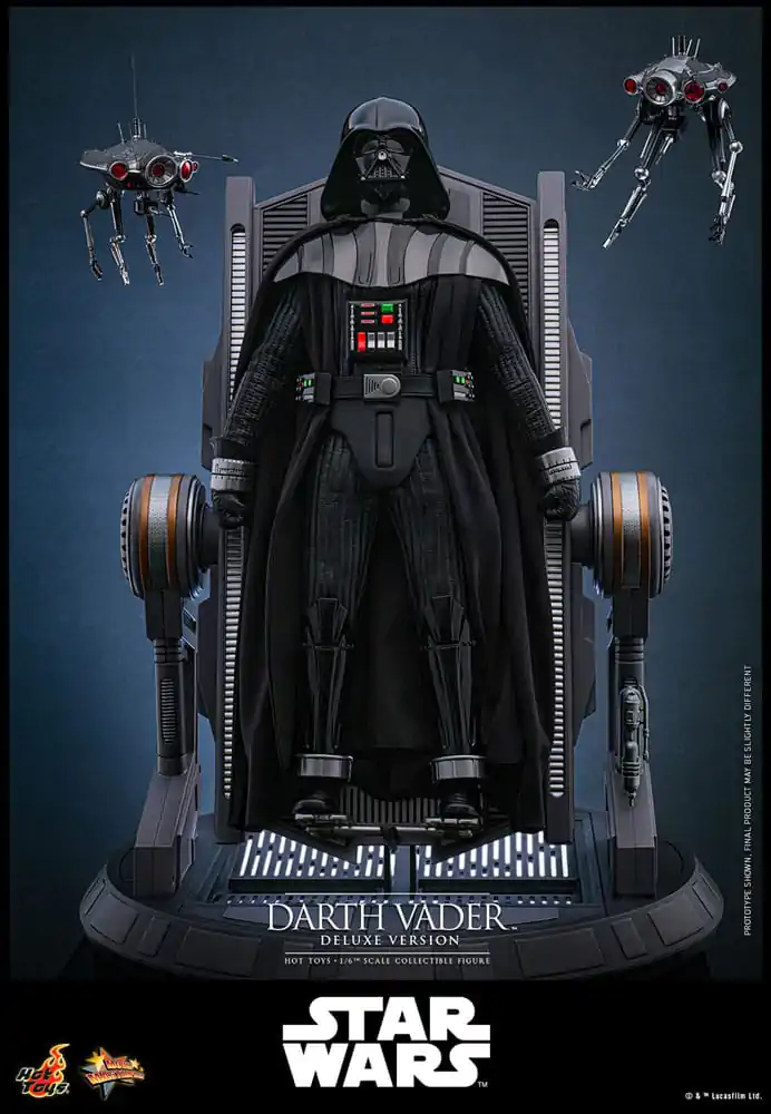 Star Wars: Episode III - Revenge of the Sith Movie Masterpiece akcijska figura 1/6 Darth Vader (Deluxe Version) 35 cm fotografija izdelka