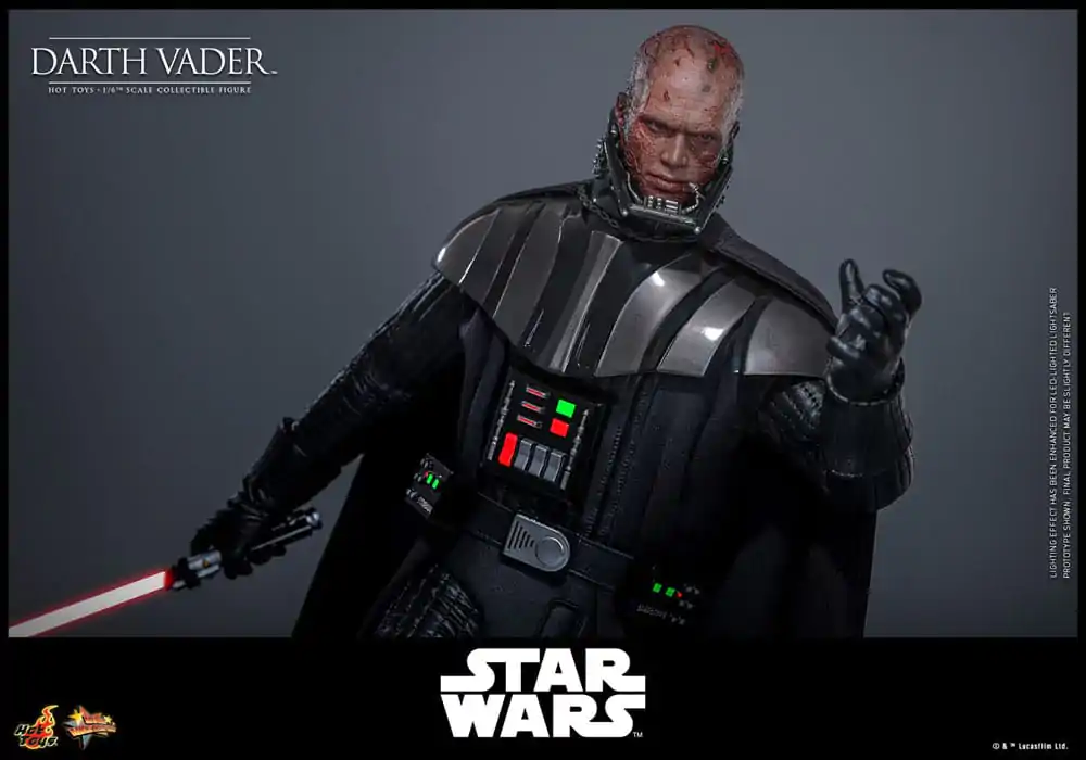 Star Wars: Episode III - Revenge of the Sith Movie Masterpiece akcijska figura 1/6 Darth Vader 35 cm fotografija izdelka