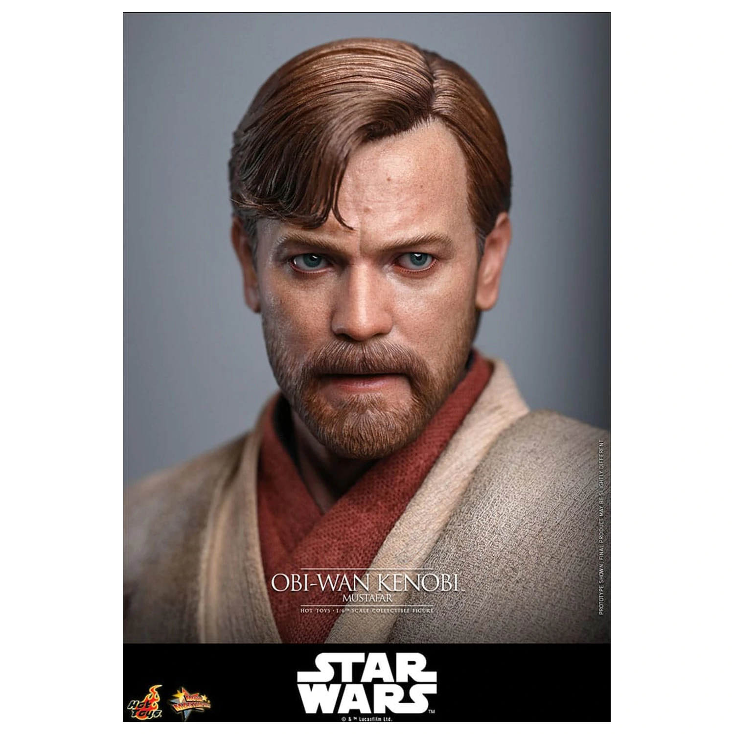 Star Wars: Episode III - Revenge of the Sith Movie Masterpiece akcijska figura 1/6 Obi-Wan Kenobi (Mustafar) 31 cm fotografija izdelka