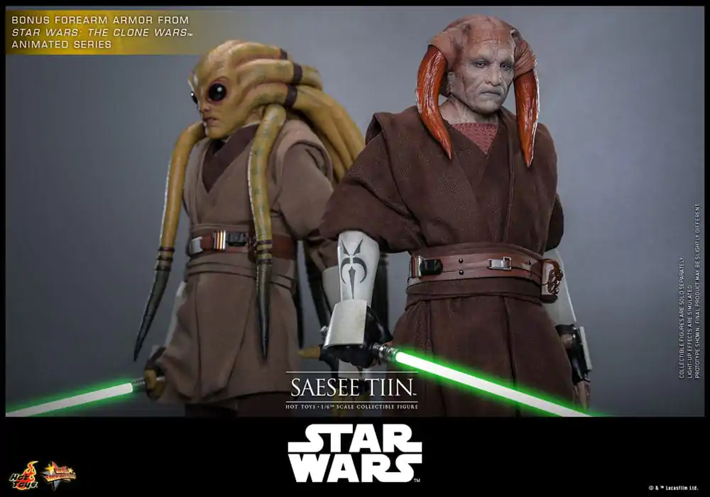 Star Wars: Episode III - Revenge of the Sith Movie Masterpiece akcijska figura 1/6 Saesee Tiin 31 cm fotografija izdelka