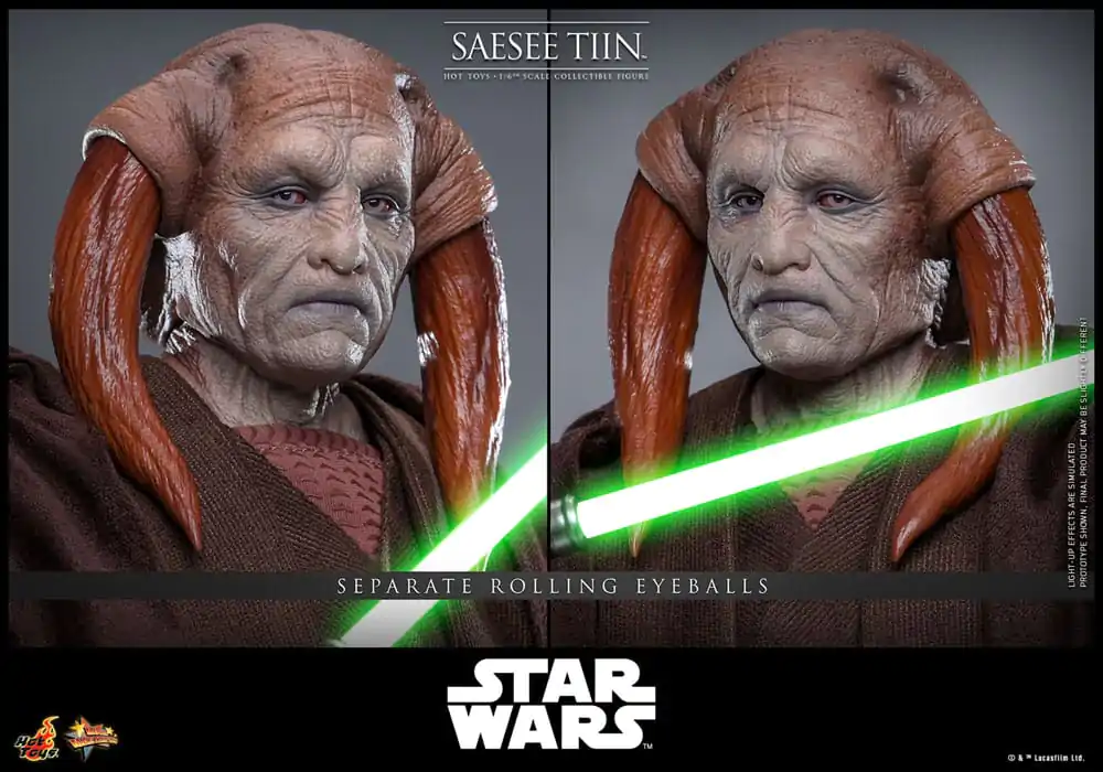 Star Wars: Episode III - Revenge of the Sith Movie Masterpiece akcijska figura 1/6 Saesee Tiin 31 cm fotografija izdelka