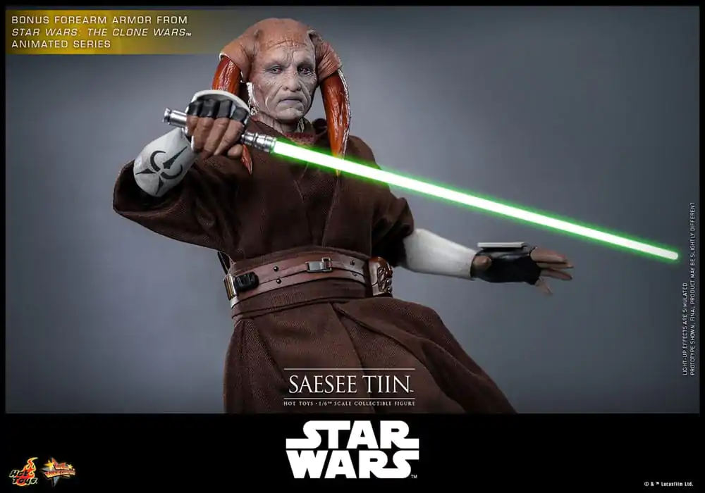 Star Wars: Episode III - Revenge of the Sith Movie Masterpiece akcijska figura 1/6 Saesee Tiin 31 cm fotografija izdelka
